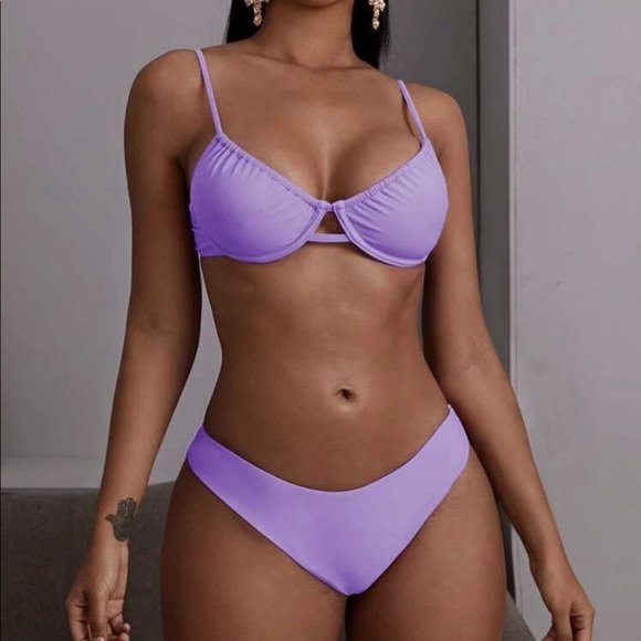 TWO PIECE UNDERWIRE BIKINI • SHEIN - Picture 2 of 3